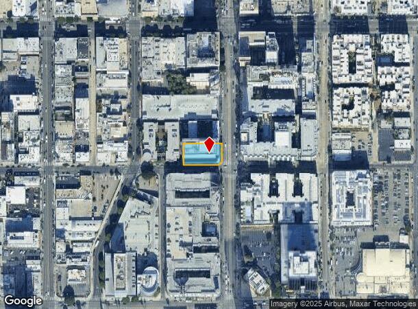 1601 Vine St, Los Angeles, CA Parcel Map
