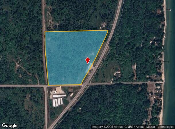 2441 S Us Highway 23, Tawas City, MI Parcel Map
