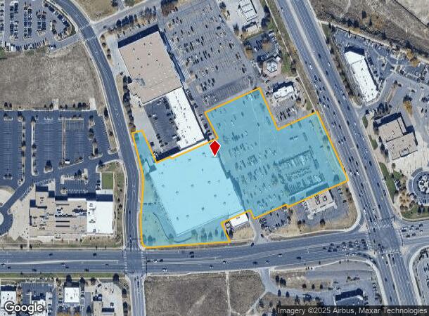 9851 S Parker Rd, Parker, CO Parcel Map