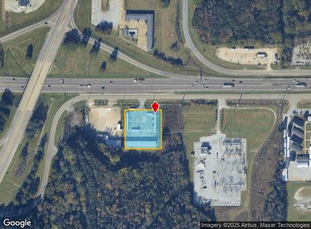  2905 S Frontage Rd, Meridian, MS Parcel Map