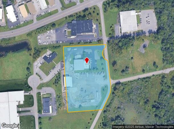 7021 Performance Dr, Syracuse, NY Parcel Map