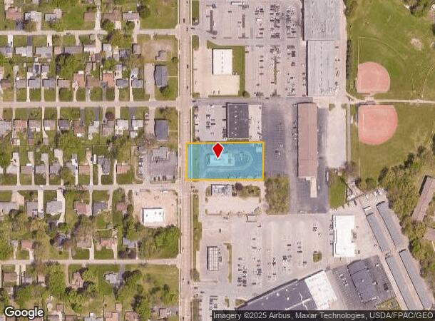 5985 Andrews Rd, Mentor On The Lake, OH Parcel Map