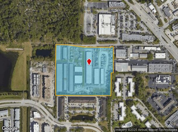  550 Se Harper St, Stuart, FL Parcel Map