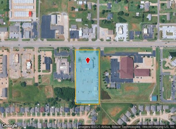  680 E Highway 152, Yukon, OK Parcel Map