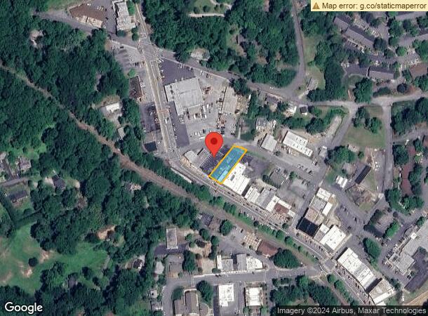  120 N Trade St, Tryon, NC Parcel Map