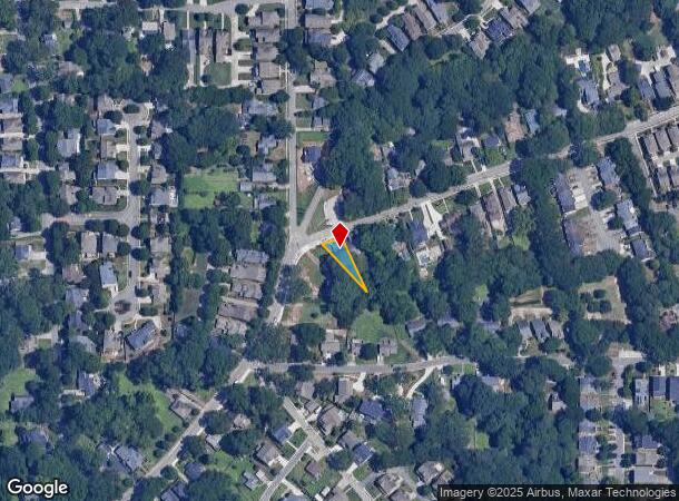  1446 Roswell St Se, Smyrna, GA Parcel Map