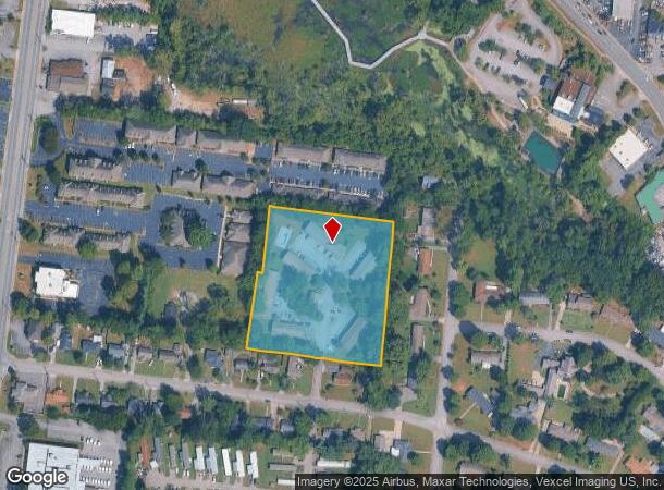  801 Naylor Ave, Murfreesboro, TN Parcel Map