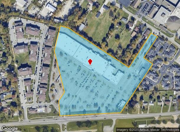  7525 Outer Loop, Louisville, KY Parcel Map