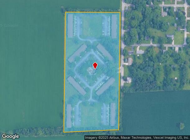  2400 Andrew Ave, La Porte, IN Parcel Map