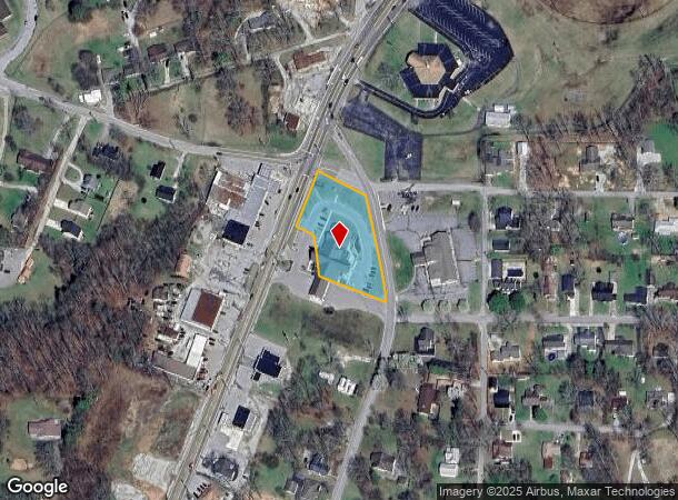 613 N Main St, Oneida, TN Parcel Map