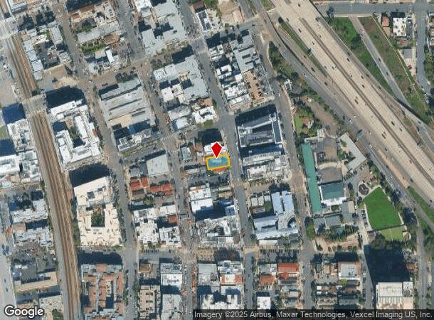 1830 Columbia St, San Diego, CA Parcel Map