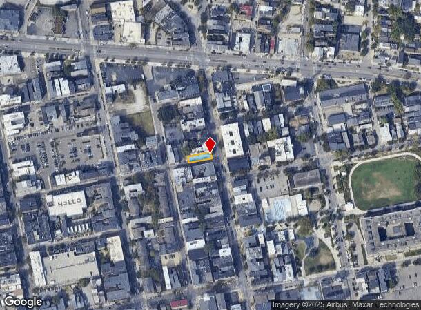 1401 Main St, Cincinnati, OH Parcel Map