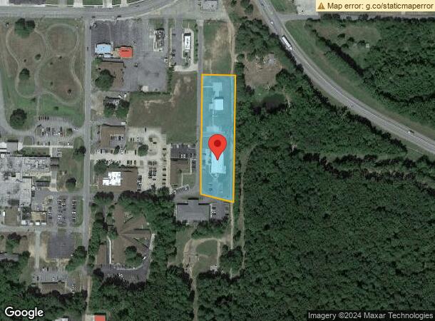  100 Robert Fiser Ave, Morrilton, AR Parcel Map