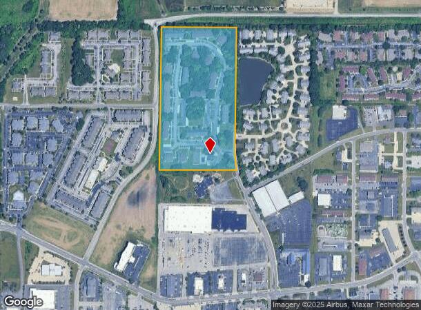 3601 N Chadam Ln, Muncie, IN Parcel Map