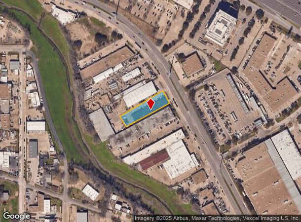  2781 Irving Blvd, Dallas, TX Parcel Map