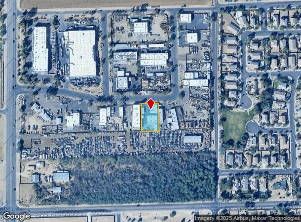  7323 W Carole Ln, Glendale, AZ Parcel Map