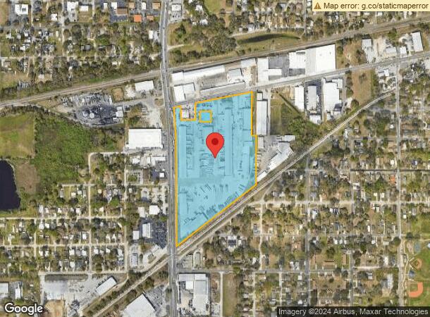  1305 W Dr Martin Luther King Jr Blvd, Plant City, FL Parcel Map