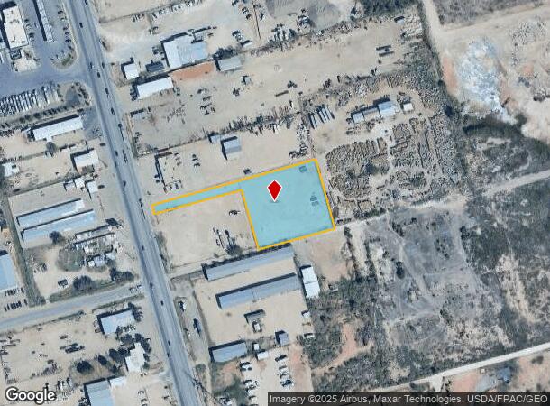  2907 S State Highway 349, Midland, TX Parcel Map