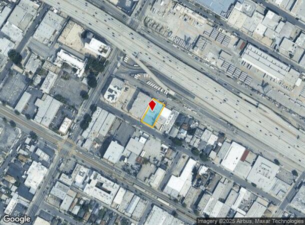 730 E 17Th St, Los Angeles, CA Parcel Map