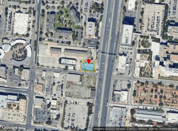  703 W Houston St, San Antonio, TX Parcel Map