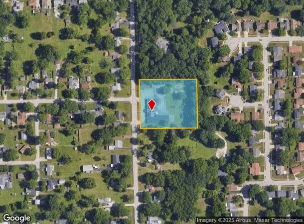 1050 S 44Th St, Decatur, IL Parcel Map