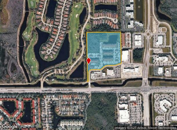 8633 Addison Place Cir, Naples, FL Parcel Map