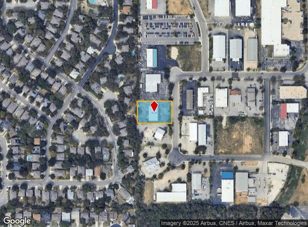  12719 Spectrum Dr, San Antonio, TX Parcel Map