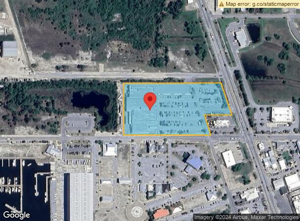  125 W Highway 98, Port Saint Joe, FL Parcel Map