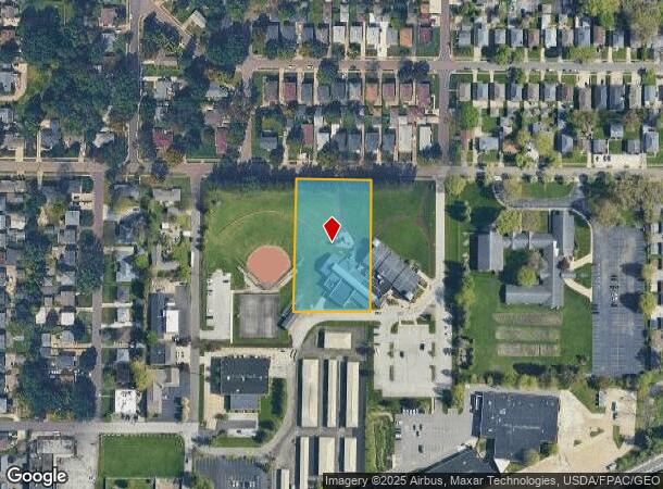  1730 Shatto Ave, Akron, OH Parcel Map