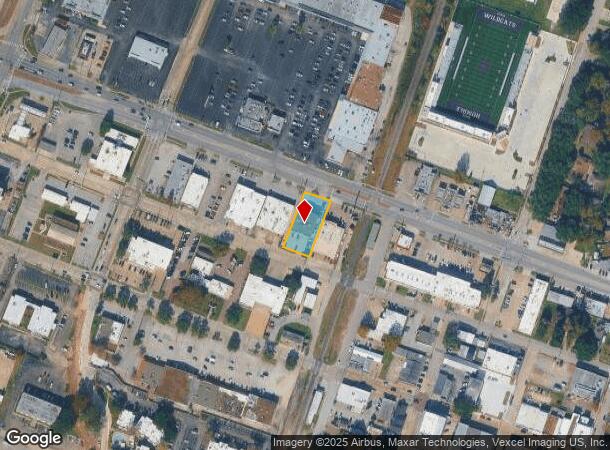 107 1St St W, Humble, TX Parcel Map