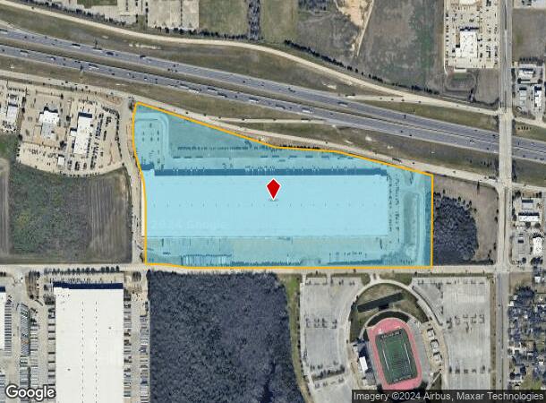  39324 Lyndon B Johnson Fwy, Dallas, TX Parcel Map