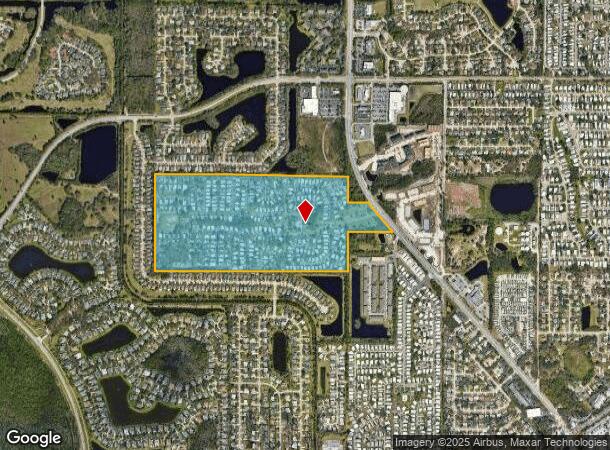 1 Bay Blvd, Port Orange, FL Parcel Map