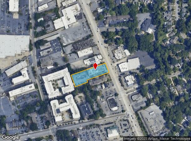 3098 Piedmont Rd Ne, Atlanta, GA Parcel Map