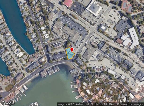  7 Beach Rd, Belvedere Tiburon, CA Parcel Map