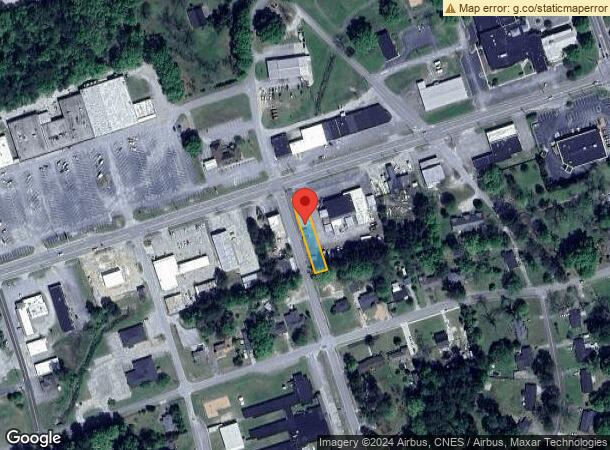  229 W Hill St, Thomson, GA Parcel Map