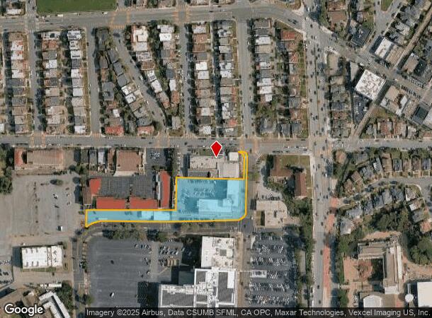 595 Buckingham Way, San Francisco, CA Parcel Map