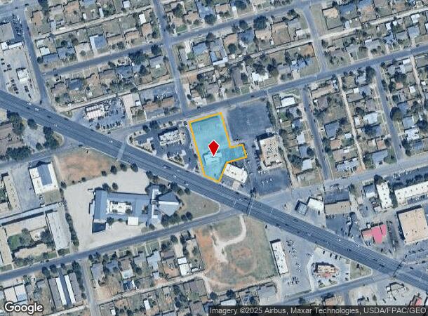 702 Andrews Hwy, Midland, TX Parcel Map