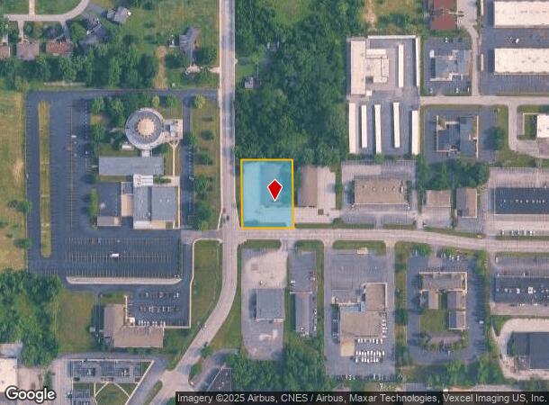  398 W 80Th Pl, Merrillville, IN Parcel Map