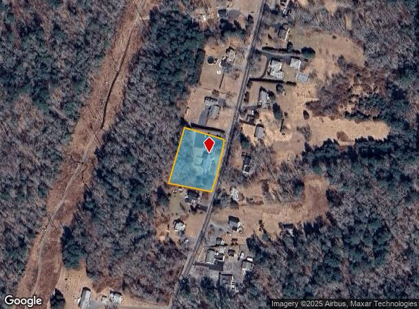 166 Chase Rd, North Dartmouth, MA Parcel Map