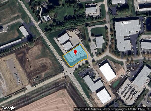 7685 Corporate Blvd, Plain City, OH Parcel Map