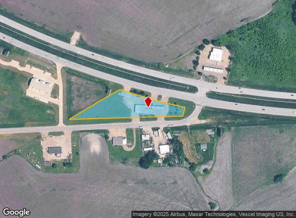  4324 W Ennis Ave, Ennis, TX Parcel Map