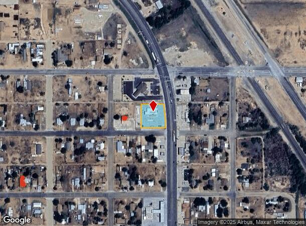  601 N Broadway St, Post, TX Parcel Map