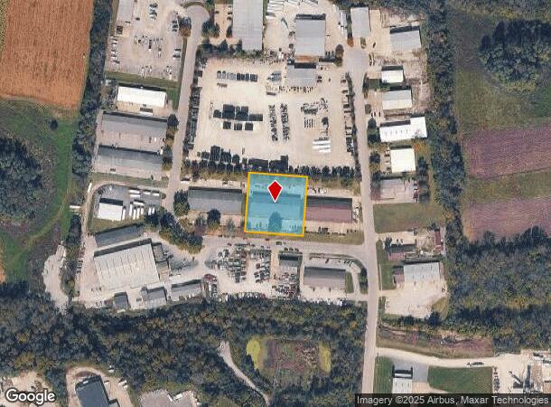  320 United Ct, Lexington, KY Parcel Map