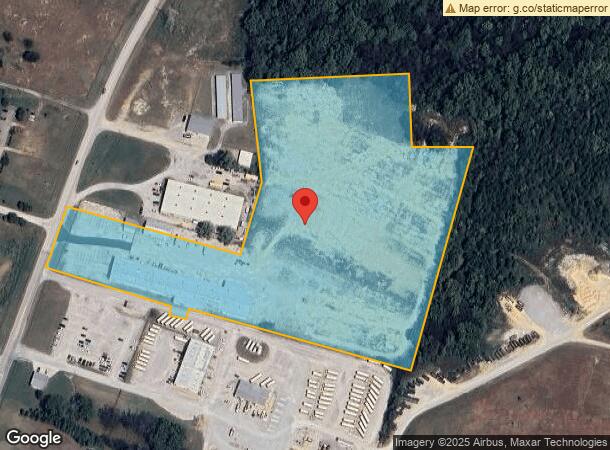  1230 Industrial Park Rd, Columbia, TN Parcel Map