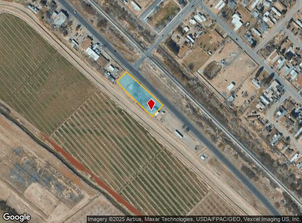 1205 E Main St, Fabens, TX Parcel Map