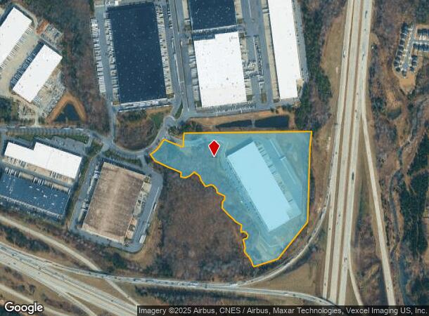 2140 Logistics Way, Charlotte, NC Parcel Map