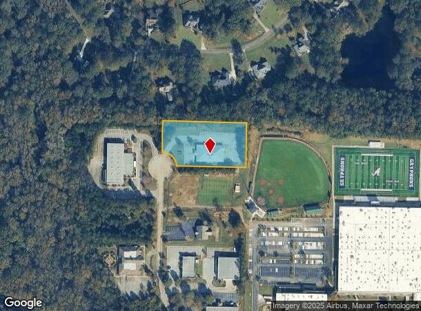 117 Preston Ct, Macon, GA Parcel Map