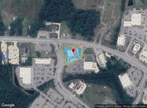  2805 Richlands Hwy, Jacksonville, NC Parcel Map