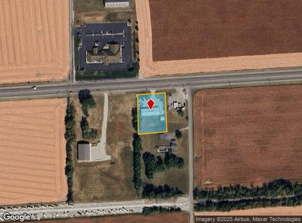  1439 W Us Highway 40, Greenfield, IN Parcel Map