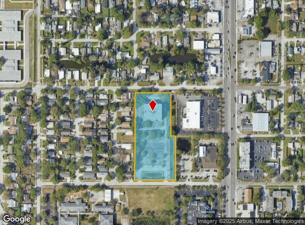  6698 68Th Ave N, Pinellas Park, FL Parcel Map